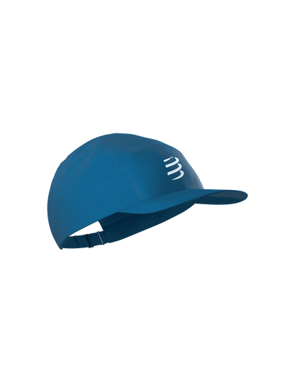 Mũ Chạy Bộ Compressport 5 Panel Light Cap - Xanh Saphire