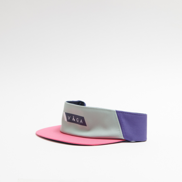 Nón VAGA Feather Visor - Xanh Hồng (Aqua/Poster Pink/Purple/Navy Blue)