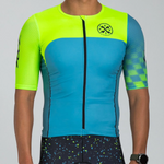 Zoot Men's LTD Cycle Aero Jersey - Electric