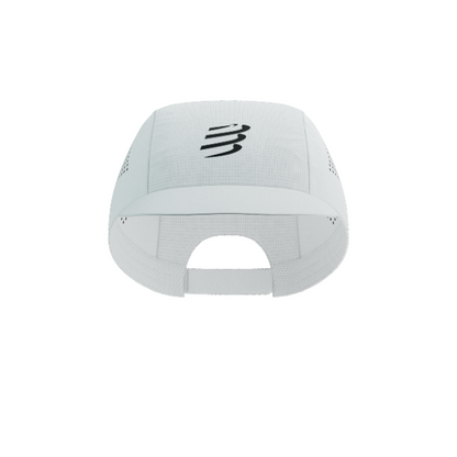 Mũ chạy bộ Compressport Pro Racing Cap - Trắng (White)