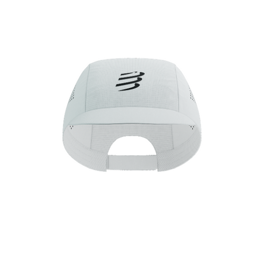 Mũ chạy bộ Compressport Pro Racing Cap - Trắng (White)
