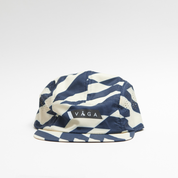 Nón VAGA Feather Racing Cap Vàng (Pastel Yellow/Navy Blue)