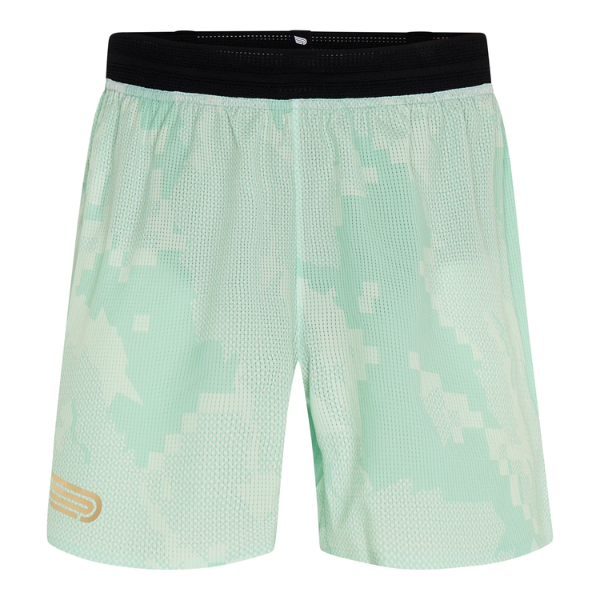 Quần chạy bộ Nam Pressio Run Elite 4.5’ Short - Xanh Mint (Mint Camo)
