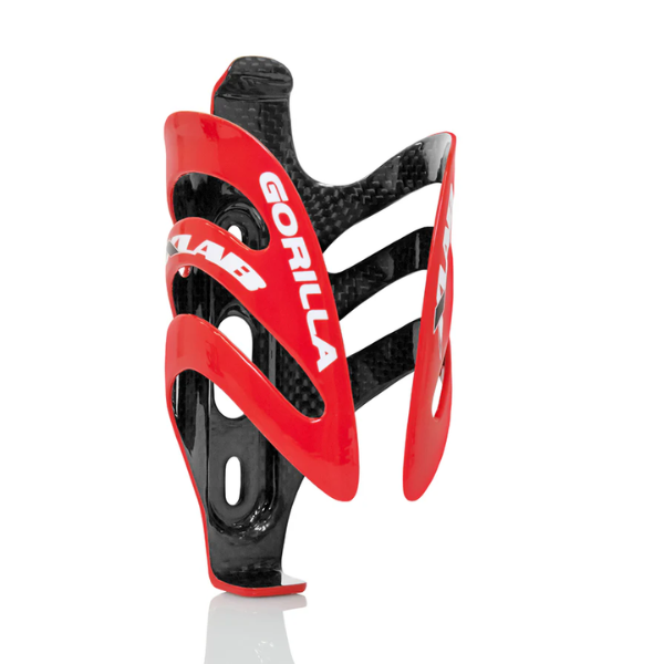Gọng bình nước Xlab Gorilla Carbon Cage - Red With 3K Black Interior