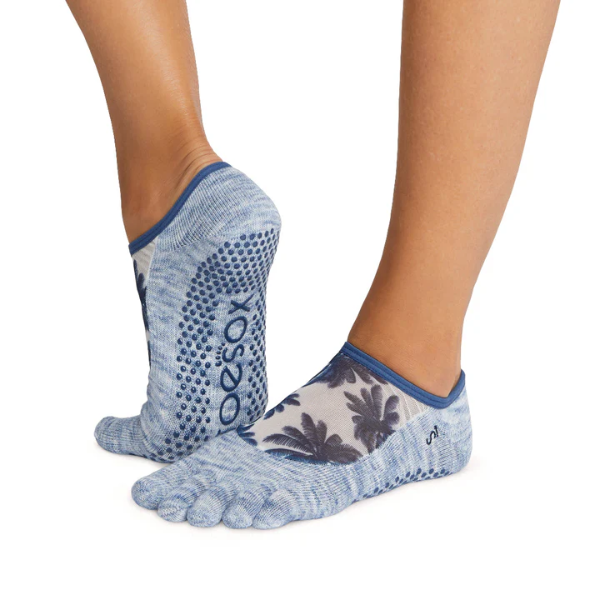 Vớ Toesox Grip Full Toe Bellarina - Deep Sea