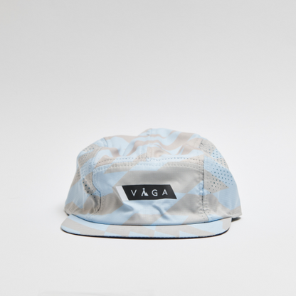 Nón VAGA Feather Racing Cap - Xanh Pastel (Pastel Blue/Light Taupe/Navy Blue)