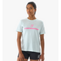 Áo chạy bộ Nữ Compressport Podium SS Tshirt - Ice Flow