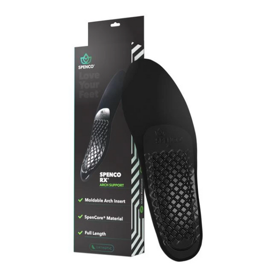 Miếng lót giày SPENCO RX Full Length Arch Cush - Đen (Black)
