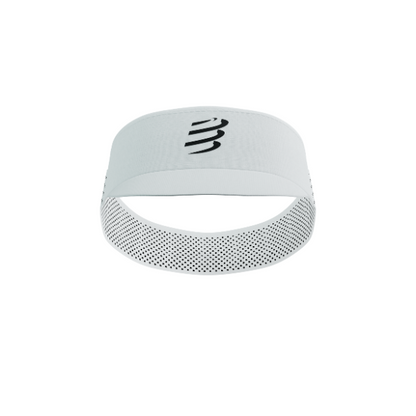Mũ chạy bộ Compressport Pro Racing Visor - Trắng (White)