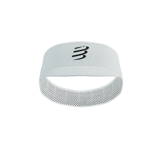 Mũ chạy bộ Compressport Pro Racing Visor - Trắng (White)