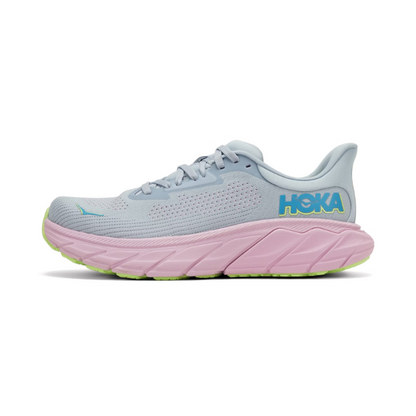 Giày chạy bộ Nữ HOKA Arahi 7 Wide - Nhiều màu (Gull/Pk TW)