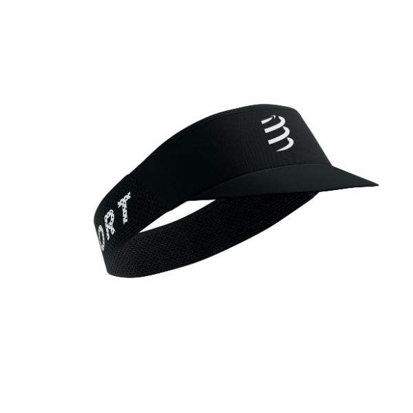 Mũ chạy bộ Compressport Pro Racing Visor - Đen (Black)