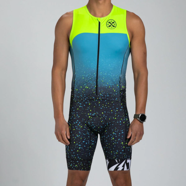 Đồ Ba môn Nam Zoot Tri SLVS Fz Racesuit - Electric