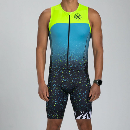Đồ Ba môn Nam Zoot Tri SLVS Fz Racesuit - Electric