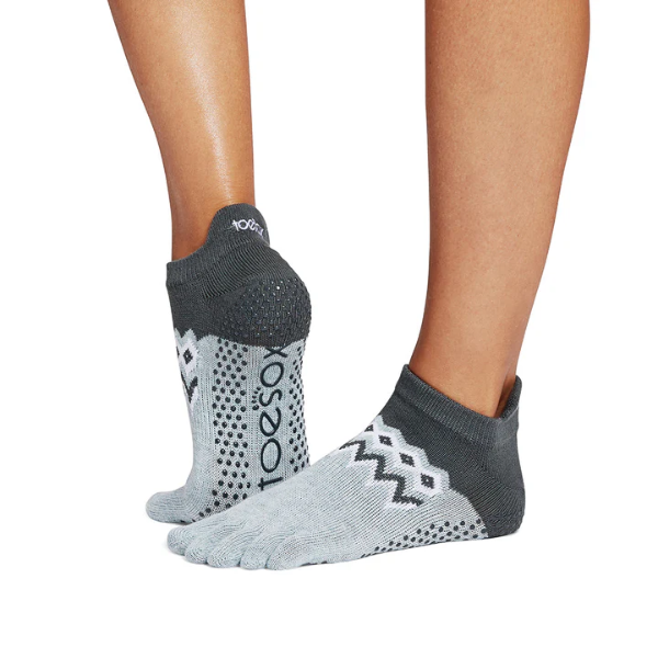 Vớ Toesox Grip Full Toe Low Rise - Peaks
