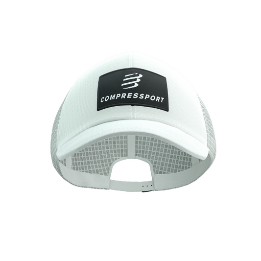 Mũ chạy bộ Compressport Trucker Cap 6P - Trắng (Sugar)