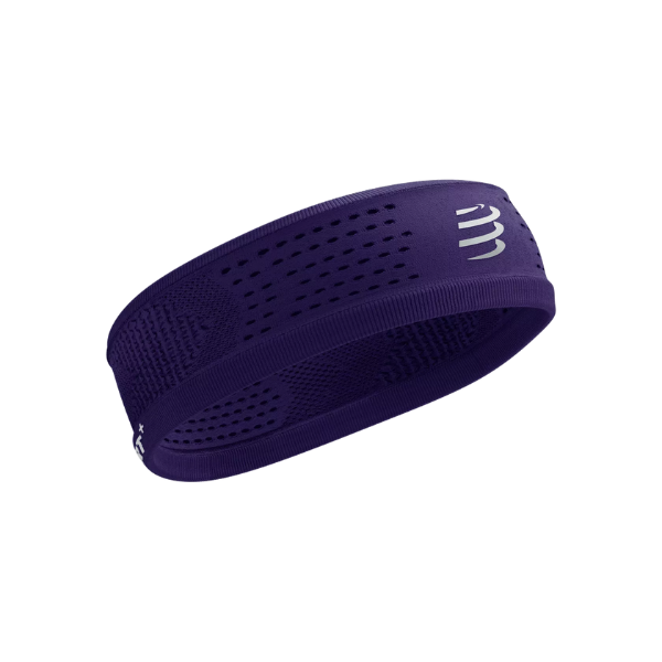 Băng đô thể thao Compressport Thin Headband On/Off - Tím (Purple)