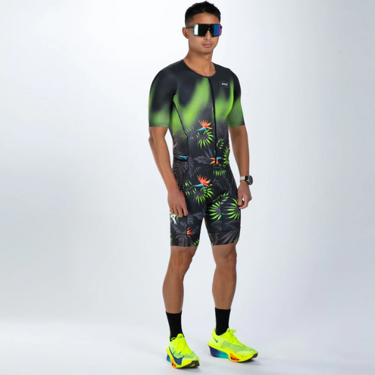 Đồ ba môn Nam Zoot Ltd Tri Aero Fz Racesuit - Tropical Magic