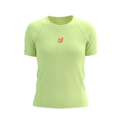 Áo chạy Trail Nữ Compressport Trail Racing SS Tshirt - Xanh (Shadow Lime)