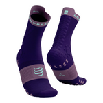 Compressport Unisex's Pro Racing Socks v4.0 Trail - Purple/Grape