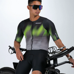 Đồ ba môn Nam Zoot Ultra Tri P1 Exos Racesuit - Đen (Tropical Magic)