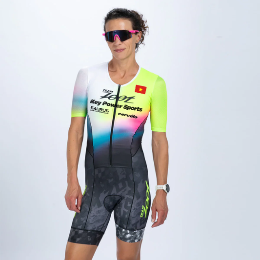 [PRE-ORDER] Đồ ba môn Nữ Zoot Tri Aero Fz Racesuit - Team Zoot Edition 2026