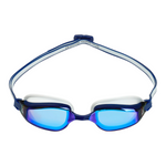 Aqua Sphere Fastlane A1 - Blue/White: Blue Titanium Mirrored