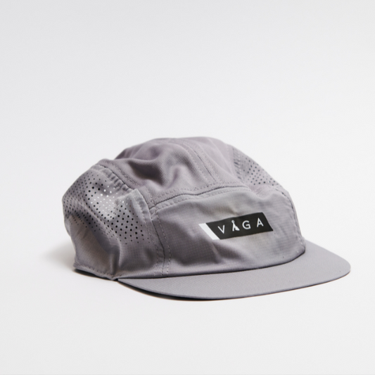 Nón VAGA - Feather Racing Cap - Xám (Aluminium Grey/Black)