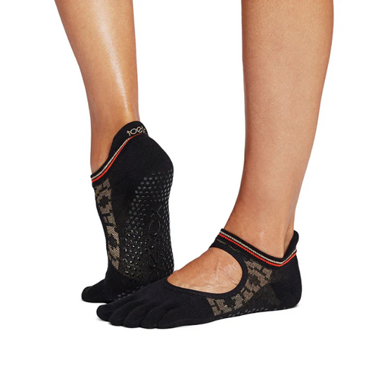 Vớ Toesox Grip Full Toe Bellarina - Volcanic Sand