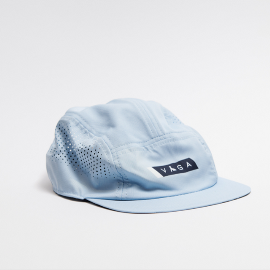 Nón VAGA - Feather Racing Cap - Pastel Blue/Navy Blue