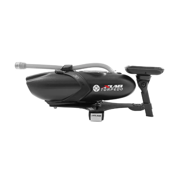 Phụ kiện lắp đặt + Bình nước tay nghỉ xe đạp Xlab Torpedo Versa 200 - Đen (Black)