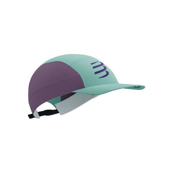 Compressport 5 Panel Light Cap Uniq Size - Shell Blue/Grape