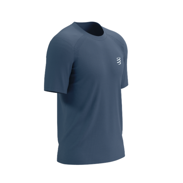 Áo chạy bộ Nam Compressport Performance SS Tshirt - Xanh (Indigo)