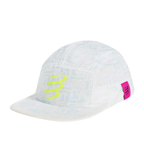 Compressport 5 Panel Light Cap Uniq Size - Sugar/Ice Print