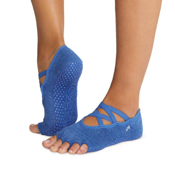 Vớ Toesox Grip Half Toe Elle - Royal Blue