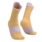 Tất chạy bộ Compressport Pro Racing Socks v4.0 Run High - Cam/Hồng (Buff Orange/Roseate)