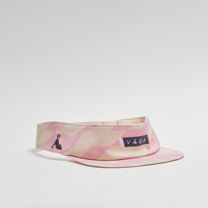 Nón VAGA Feather Visor - Hồng (Taupe Grey/Pastel Pink)