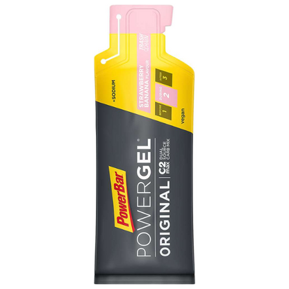 Gel năng lượng PowerBar PowerGel Original - Vị Dâu Chuối (Strawberry Banana)