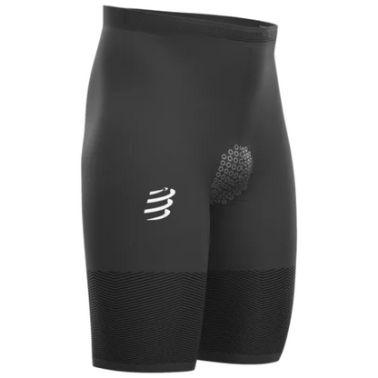 Quần ba môn Nam Compressport Tri Under Control Short - Đen (Black)