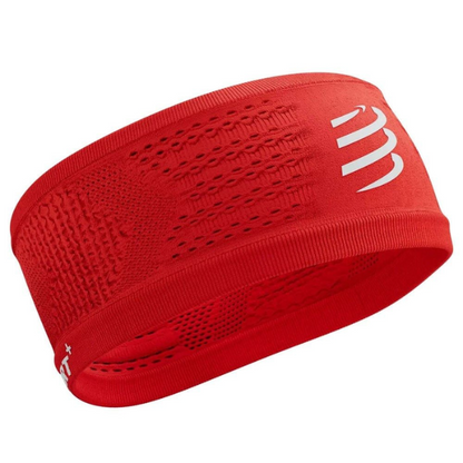 Băng đô thể thao Compressport Unisex's Headband On/Off - Đỏ (Red)