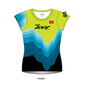 Áo thun chạy bộ Nữ Team Zoot Run Tee - Xanh (Blue Wave)