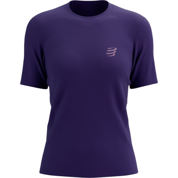 Áo chạy bộ Nữ Compressport Performance SS Tshirt - Tím (Purple)