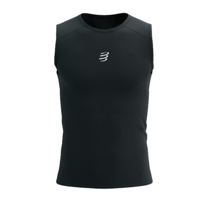 Áo chạy Trail Nam Compressport Trail Racing Tank - Đen (Black)