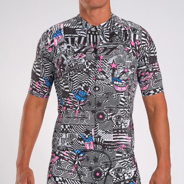 Zoot Men's Cycle Aero Jersey - American Rebel