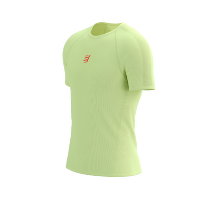 Áo chạy Trail Nam Compressport Trail Racing SS Tshirt - Xanh (Shadow Lime)