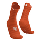 Tất chạy bộ Compressport Pro Racing Socks v4.0 Ultralight - Cam (Fire/White)