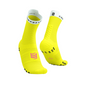 Tất chạy bộ Compressport Pro Racing Socks v4.0 Run High - Vàng (Safe Yellow/White)