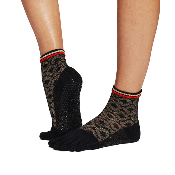 Vớ Toesox Grip Full Toe Melody - Volcanic Sand