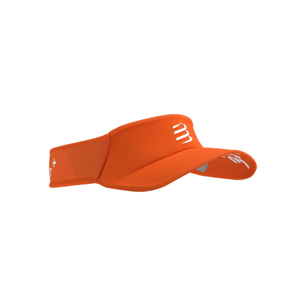 Mũ chạy bộ Compressport Visor Ultralight - Cam (Fire/White)