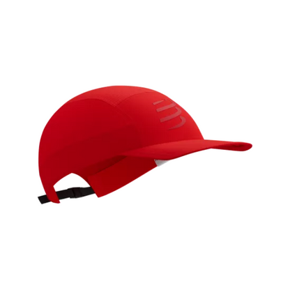 Mũ chạy bộ Compressport 5 Panel Light Cap - Đỏ (Red)